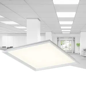 HalconETL承認オフィスモダンシーリングランプ243650ワットアルミニウムLED埋め込み式パネルライト