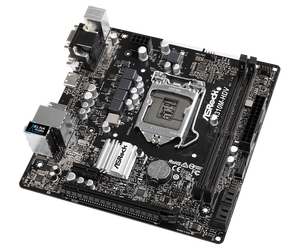 เมนบอร์ด ATX รุ่น Rock H310M-HDV H310 รองรับแรม DDR4 32GB กราฟิก UHD รองรับซีพียู Core รุ่นที่ 9 และ 8 ซ็อกเก็ต 1151 - Product Image 2