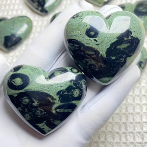 Wholesale High Quality Healing Crystal <b>Crafts</b> Natural Kambaba Jasper Heart for Home Decoration and Energy - Product Image 4