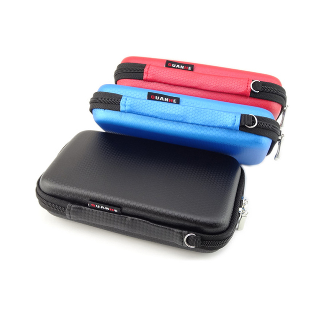 Electronics Accessories Storage Bag Portable EVA Hard Shell Case for Hard Drive Disk HDD USB Cables Power Bank Case