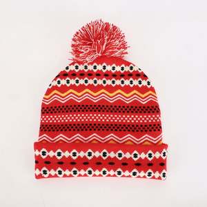 Gorro de Punto Acrílico 100% Elegante Unisex con Logotipo Personalizado, Gorro de Invierno con Impresión Digital para Playa, Negocios, Viajes - Product Image 2