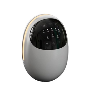 Berceau automatique pour bébé, rechargeable par USB, avec vibrations, LED, mains libres, dispositif apaisant pour nourrissons, <span class=keywords><strong>aide</strong></span> au sommeil portable et intelligente - Product Image 1