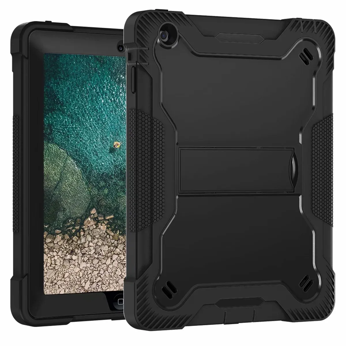 Defender Tablet Case für iPad 2 3 4 9.7 zoll mit Kickstand Heavy Duty Shockproof Stand Tablet Cover