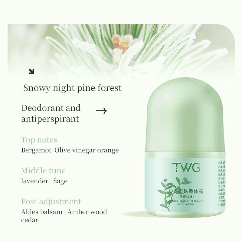 8715 Déodorant Roll-on TWG (Forêt de pins enneigés) 30 ml