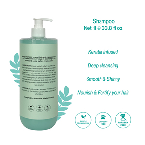 Chất lượng cao tùy chỉnh Keratin axit hyaluronic dầu gội và điều hòa không paraben miễn phí sản phẩm chăm sóc tóc cho mái tóc xoăn - Product Image 3