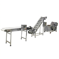 Gelgoog Ligne de traitement automatique des frites Nouvelle condition pour le manioc, le curcuma, les légumes et les fruits