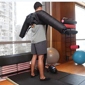 Jaket terapi kompresi udara 8 ruang, perangkat pijat seluruh tubuh drainase limfatik ketiak - Product Image 3