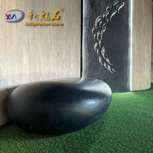 Nouvelle banc public extérieur en GRC Magic Stone 3CM, couleur personnalisable - Product Image 3