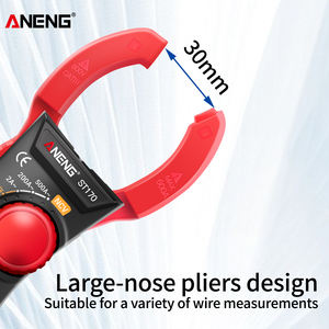 ANENG ST170 Digital Clamp Meter Multimeter 500A AC/DC-Spannungs tester 1999 Zählt den NCV-Ohm-Dioden test widerstand der Hz-Kapazität - Product Image 5