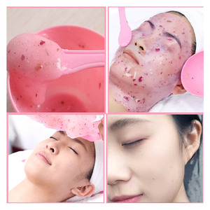 Naturel Spa Peel Off Rose Nourrissant Acide Hyaluronique Hydrogel <span class=keywords><strong>Hydro</strong></span> Peptide Masque Soins Du Visage Gelée Masque Poudre - Product Image 5