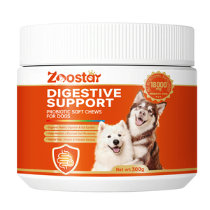 Pet No Poo Nutrition Soft Chews per la Salute Intestinale dei Cani - Integratore di Probiotici ed Enzimi Digestivi Disponibile - Product Image 1