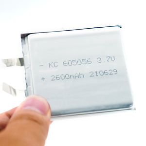 3.7v dtp 634169 654065 605056 2000mah 2600mah kc ce sertifikasi lithium ion li-baterai polimer - Product Image 4