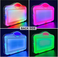 Letrero Luminoso Programable LED para Botellas, Servicio VIP, con Programación por Aplicación, Letrero Luminoso de Mano con Desplazamiento Programado