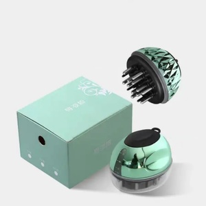 Mini masseur de cuir chevelu portable pour usage domestique, peigne de massage à l'huile pour les soins capillaires - Product Image 6