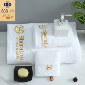 Badet ücher Designer Sets Berühmte Marke Logo Hotel Spa Baumwolle Weiß Stickerei Set Handtücher