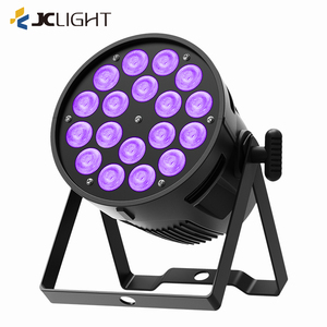 18 Uds Led Par Light 18x10W Rgbw 4 en <span class=keywords><strong>1</strong></span> Club Party <span class=keywords><strong>Dj</strong></span> Led Par Light Dmx Control sonido activado Led Par Can luces - Product Image 4
