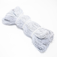 Cordon élastique en polyester noir et blanc uni, haute élasticité, 0,8 mm-2,5 mm, pour vêtements, fabriqué en Chine