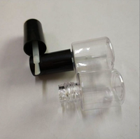 Offre Spéciale – Flacons de 10 ml pour Huile à Ongles, Bouteilles Vides Givrées Transparentes pour Vernis Gel avec Pinceau