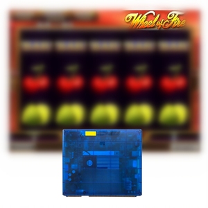 ชุดคิทตู้เกมอาร์เคด QIQU Wheel of Fire IGS Skill Game Board แบบหยอดเหรียญ พร้อมซอฟต์แวร์ LUCK สำหรับศูนย์เกมที่เน้นทักษะ - Product Image 1