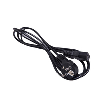 Cordon d'alimentation CA, norme européenne, 16A, 230V, 240V, prise EU 3 broches vers connecteur C19, câble PVC pour appareils électroménagers