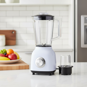 Mini 2 1 Mixeur à fruits frais, qualité commerciale, utilisation hôtelière, mixeur électrique, broyeur de <span class=keywords><strong>glace</strong></span>, capacité de 1,6 L pour la maison et l'hôtel - Product Image 3