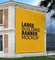 Grand panneau publicitaire en vinyle solide pour clôture de chantier de construction