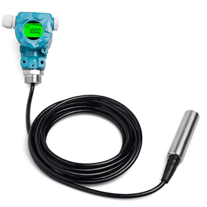 Sonde de niveau submersible hydrostatique à faible coût en acier inoxydable IP68/IP65, intrinsèquement sûre, pour rivière - Product Image 1