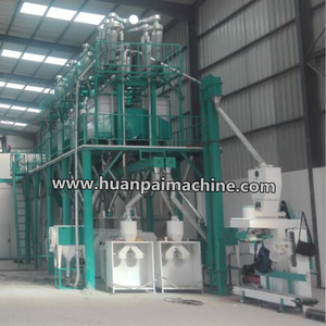 50ตันต่อวันโรงงานแป้งแผ่นเหล็กก่อสร้างMoageira De Milho - Product Image 5
