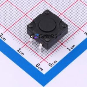 TSW12111-058B511BA Tactile Switch Through hole-4P,11.7x11.5mm Switch Single Pole Single Throw Round Button 2.8N 11.7mm - Product Image 1