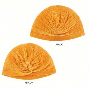 High Quality Custom Logo Soft Velvet <b>Twist</b> Turban Women Outdoor Fashion Multifunction Hair Accessories Knotted Hairscarf Daily - Product Image 3