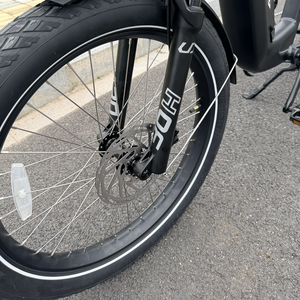 Vélo cargo électrique intelligent avec cadre en aluminium, écran LCD, moteur 250W, batterie 48V 15Ah, dérailleur, frein à disque hydraulique - Product Image 3