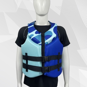 سترة نجاة خفيفة الوزن من قماش DTA مع رغوة EPE، معتمدة من خفر السواحل الأمريكي، سترة نجاة للبالغين للغوص وركوب الأمواج والتجديف - Product Image 1