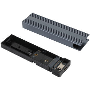 Boîtier SSD M.2 NVMe USB3.1 Gen2 10 Gbps en aluminium, transfert de données rapide, boîtier SSD portable M.2 NVMe - Product Image 1