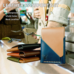 Tarjetero Minimalista de Cuero Genuino de 4 Pulgadas Sin Cierre, Varias Opciones de Color para Guardar Tarjetas de Crédito - Product Image 2