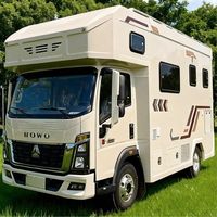 Автодом Sinotruck HOWO с жесткой крышей и подъемным механизмом, для бездорожья, с теплоизолированной крышей, для кемпинга в дикой природе, производство Китай, ISO CCC