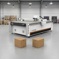 Traceur de découpe à couteau oscillant CNC Realtop pour la production de boîtes en carton ondulé