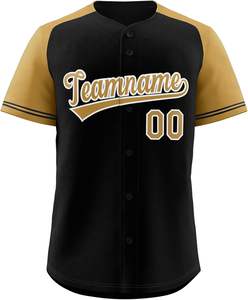 Camiseta de béisbol personalizada, camisetas de manga corta con botones, número de nombre impreso cosido personalizado para adultos y jóvenes - Product Image 3