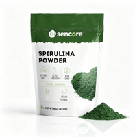 Complément alimentaire en poudre de spiruline - Riche en vitamines, minéraux et fibres alimentaires