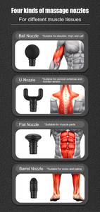 Healthpal-Mini <span class=keywords><strong>pistola</strong></span> de masaje con cargador tipo C, máquina de masaje Oem Odm, alta calidad, bajo precio, tecnología avanzada - Product Image 4