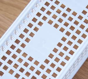 Plastic Openwork Storage Basket Debris Organizing Storage Basket Bathroom Table Top Cosmetics Basket Kitchen Storage Box