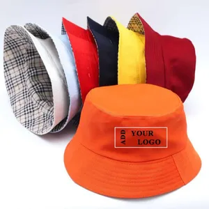 디자인 재미 일반 양동이 모자, 양동이 어부 모자 사용자 정의, 사용자 정의 로고와 양동이 모자