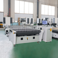 Plotter de Corte Digital CNC de Cama Plana MISHI, Totalmente Automático, con Cuchilla Oscilante, Bomba de Corte, para Tableros de hasta 50mm de Grosor, Alta Eficiencia