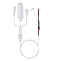 Câble PoE d'isolation haute tension 12V 1500V, fil PoE pour caméra IP, accessoires de vidéosurveillance SDAPO FS5712RW