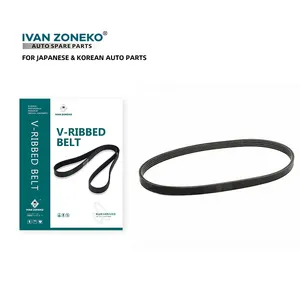 IVANZONEKO Oem 25212-22020 Cheap Price Auto Spare Parts Nautral Rubber Fan Belt For Mazda