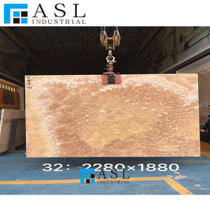 Dalle de marbre onyx orange, revêtement mural en onyx transparent, designs personnalisés, épaisseur sur mesure, onyx assorti - Product Image 6