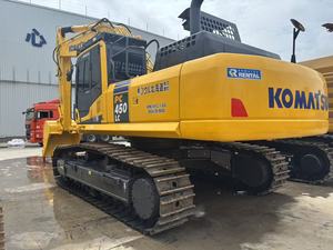 Excavatrice sur chenilles d'occasion Komatsu PC450LC, pelle hydraulique robuste pour la construction et les travaux de terrassement - Product Image 3