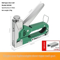 Pistola de Clavos Manual Wynns Tools, Herramienta Multiusos en Forma de U y T para Trabajos en Madera, Decoración, Hierro y Acero, 1 Año de Garantía Industrial