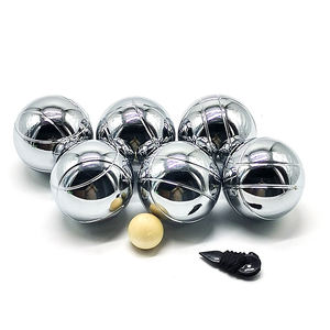Ensemble de <span class=keywords><strong>boules</strong></span> de pétanque classiques en argent véritable, métal durable, portable, <span class=keywords><strong>6</strong></span> <span class=keywords><strong>boules</strong></span>, style français, <span class=keywords><strong>Obut</strong></span> Jeu De <span class=keywords><strong>Boules</strong></span> - Product Image 3