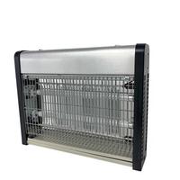 Lampe anti-moustiques électrique haute tension en alliage d'aluminium, piège à insectes avec zapper écologique, lampe UV à revêtement poudré