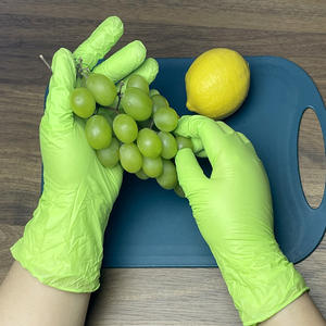 Высокоэластичные черные одноразовые перчатки, одноразовые нитриловые перчатки, одноразовые защитные перчатки - Product Image 2